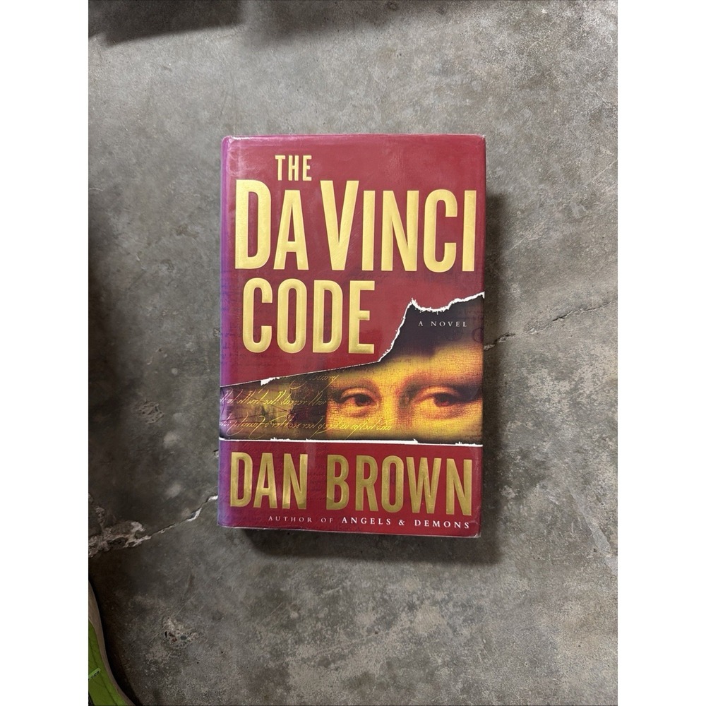 The Da Vinci Code Dan Brown 1st Edition Errors Signed Hardcover Book Doubleday